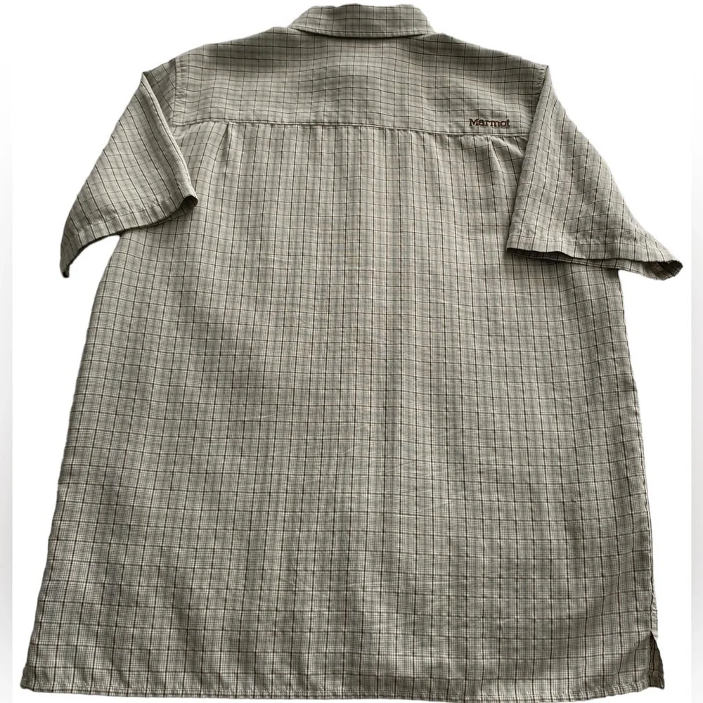 Marmot short sleeve button down size Medium - Picture 2 of 8